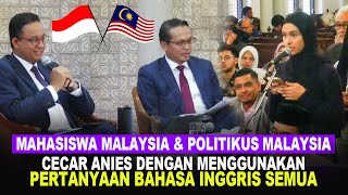 KETAR KETIR ANIES DICECAR PAKAI B INGGRIS OLEH MAHASISWA MALAYSIA amp POLITIKUS MALAYSIA [upl. by Magdalen]