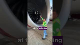 Chinese Lady ने ये क्या किया 😨  Chinese Lady Through Coin In Planes Engine  shorts [upl. by Tillfourd]