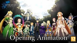 SWORD ART ONLINE Last Recollection Opening Animation [upl. by Allisan]