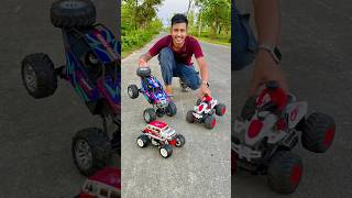 Remote control monster car VS RC Quad Bike [upl. by Adnilec384]