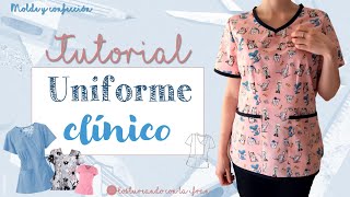 Cómo hacer un UNIFORME CLÍNICOQUIRÚRGICO ♥ [upl. by Mmada]