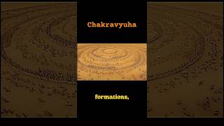 Battle Formations like Chakravyuha in Mahabharata shortsfeed trending shorts short viralvideo [upl. by Elahcar]