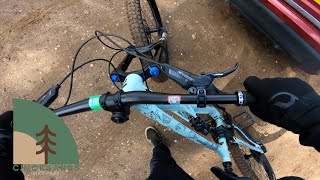 Snake Run Laps At Chicksands Bike Park  Beginner [upl. by Assilem]