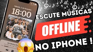 🔥INSCRIVEL🔥 App para escutar música OFFLINE no iPhone [upl. by Ardy]