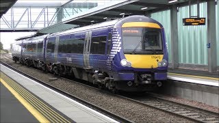 Trains at Edinburgh Gateway  041017 [upl. by Aleekat]