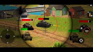 World of Artillery Cannon  Battle Time  Gameplay  ep1  Android iOS [upl. by Cirdek]