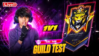 FREE FIRE LIVE 😎 1v1 GUILD TEST  TEAM CODE GIVEAWAY  freefirelive gyangaming nonstopgaming [upl. by Ahc139]