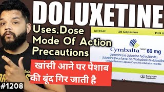 Duloxetine Gastro Resistant Tablets ip 20 mg in hindi  Cymbalta Tablet In Hindi [upl. by Dieball]