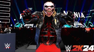 quotThe Fiendquot Bray Wyatt Final Form Updated Mask Final Attire amp Entrance  WWE 2K24 Pc [upl. by Arihay]