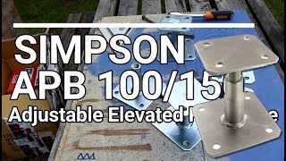 Simpson Post Base APB100150 [upl. by Wilona575]