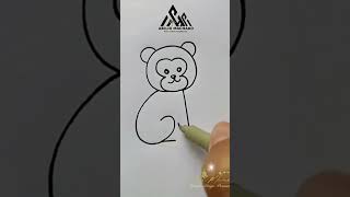 Desenhando o macaco desenho infantil ensinamentosdopapainoel DesenhoInfantil [upl. by Eisnil129]