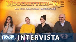 Moschettieri del Re Matilde Gioli Giulia Bevilacqua e Valeria Solarino  Intervista Esclusiva [upl. by Einnad94]