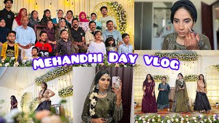 Mehandhi Day vlog💚wedding trending [upl. by Naujej]