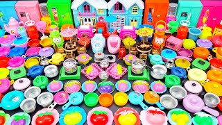 6 Minutes Satisfying with Unboxing Hello Kitty Kitchen Set  Cutee Tiny Mini ASMR Kitchen Set Ep311 [upl. by Ursuline593]