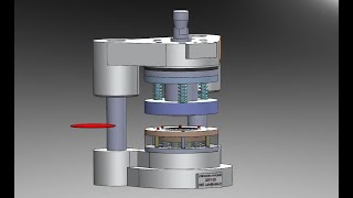 Matriz corte embutición coaxial FMC0 M03 [upl. by Elleuqram]