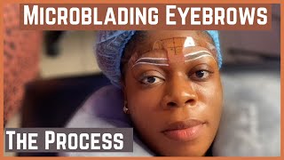 Microblading Eyebrows Before and After  Microblading Eyebrows in Nigeria  Living in Port Harcourt [upl. by Kowalski]