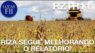 RZTR11  RELATÓRIO MELHOROU BASTANTE [upl. by Yotal]