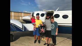 Cessna 414A Chancellor IFR Flight [upl. by Francklin]