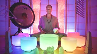 13 Chakras Activation Sound Bath  Uniting the Bodymind with the Higher Realms  13 Frequencies [upl. by Aneekan]