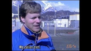 Winter Olympic Games Albertville 1992  interview Gustafson 10 km [upl. by Olatha]