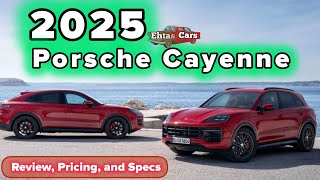 2025 Porsche Cayenne  Review Pricing and Specs porsche MotorTrend [upl. by Trout37]