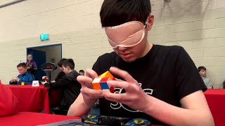 I Did 2x2 BLINDFOLDED In A Competition GONE WRONG [upl. by Alastair]