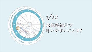 新月満月の瞑想｜2023年1月22日 水瓶座新月の引き寄せアドバイス [upl. by Airetnuhs782]