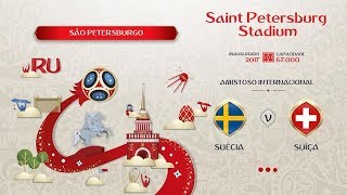 World Cup Russia  2018  Oitavas de final  Suécia x Suíça FIFA18 [upl. by Manvel]