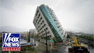 Taiwan earthquake Devastating images from the aftermath [upl. by Xonnel605]