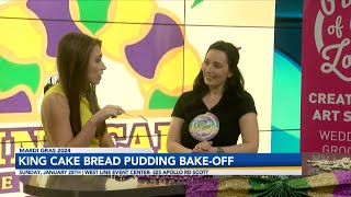 Get Your Tickets For the King Cake Bread Pudding Bake Off [upl. by Tica609]