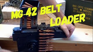 Easily load MG42 Belts with German engineering Manly ASMR [upl. by Risa224]