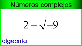 Forma rectangular a  bi de los números complejos 325 [upl. by Herbert]