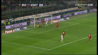 Inter Milan Zlatan Ibrahimovic Free Kick vs Fiorentina HDmp4 [upl. by Farah216]