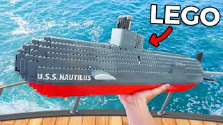 I Built a LEGO Submarine [upl. by Hulda]