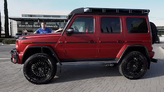 The 2023 MercedesAMG G63 4x4 Squared Is a 350000 Luxury Monster Truck [upl. by Malo]