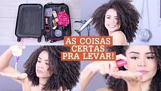 ITENS QUE TODA CACHEADA LEVA EM VIAGEM  por Ana Lídia Lopes [upl. by Retseh]