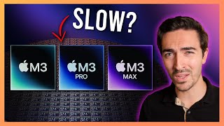 NEW M3 M3 Pro and M3 Max MacBooks are WEIRD [upl. by Onirefez]