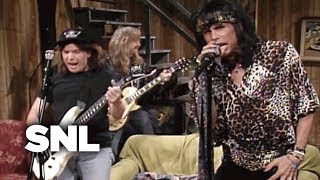 Waynes World Aerosmith  SNL [upl. by Tabib]