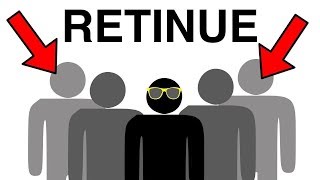 Learn English Words  RETINUE  Meaning Vocabulary Lesson with Pictures and Examples [upl. by Nikoletta]