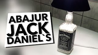 Jack daniels  abajur yapımı [upl. by Ayatan]