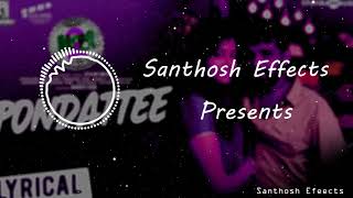 Golisoda 2  Pondattee Song  HD  LYRICS  LATEST [upl. by Amleht]