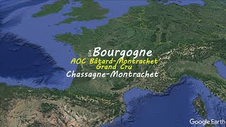 BâtardMontrachet Grand Cru at Chassagne Montrachet commune  French wine map  Wine study [upl. by Rolf]