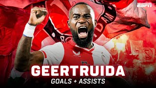 Alle GOALS amp ASSISTS van GEERTRUIDA in de Eredivisie 202324 💪 [upl. by Ellekram92]