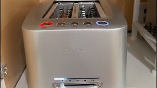 Breville BTA830XL Die Cast Smart Toaster 4 Slice Long Slot Toaster Review [upl. by Eitak650]