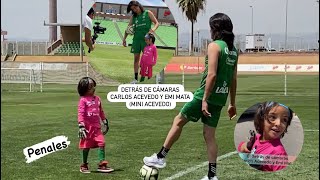 Detrás de Cámaras del reportaje de CARLOS ACEVEDO Y EMI MATA mini Acevedo unos penales [upl. by Essile691]