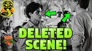 KARATE KID DELETED SCENE REVEALED  JOHNNY VS DANIEL [upl. by Dylane169]