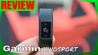 Garmin VivoSport  REVIEW AND UNBOXING [upl. by Leslee]