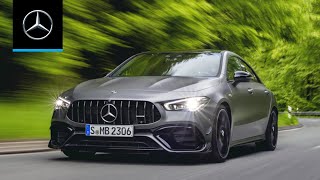 MercedesAMG CLA 45 S 4MATIC Coupé 2020 World Premiere  Trailer [upl. by Leidag]