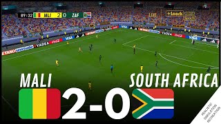 afcon2023 MALI 20 AFRIQUE DU SUD  FAITS SAILLANTS DU MATCH • Simulation et loisirs de jeux vidéo [upl. by Ahsatel]