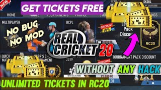 real cricket 20 unlocked tournament unlocked tickets rc 20 game cricket [upl. by Farrell]